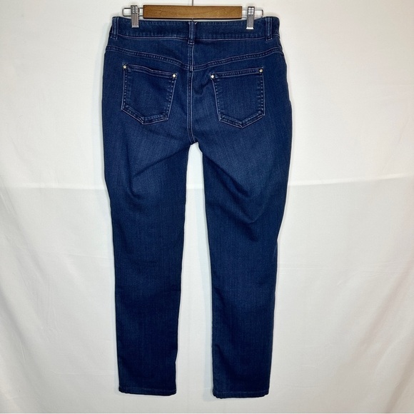 Chico’s Platinum Blue Jegging Skinny Stretch Jeans Size 0 / US Size 4 - Picture 5 of 13
